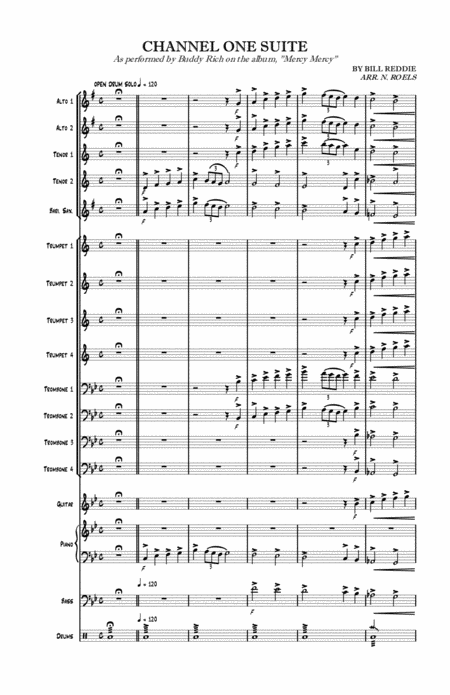 Channel One Suite Buddy Rich Full Big Band Page 2