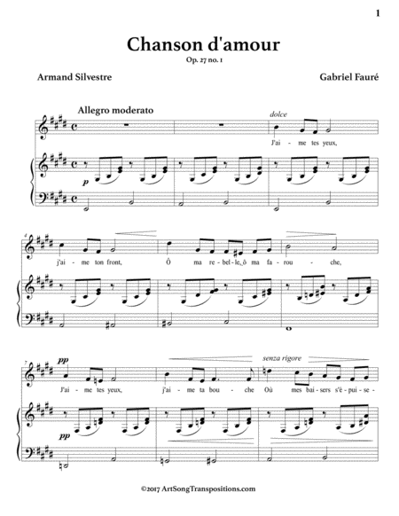 Chanson D Amour Op 27 No 1 E Major Page 2