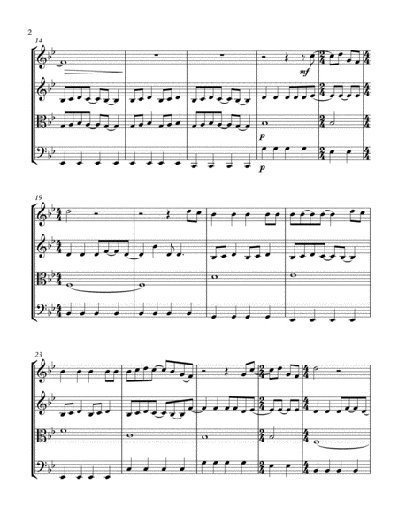 Charlie Brown String Quartet Page 2