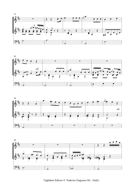 Charpentier J J B Quartetto For Organ 3 Staff Page 2