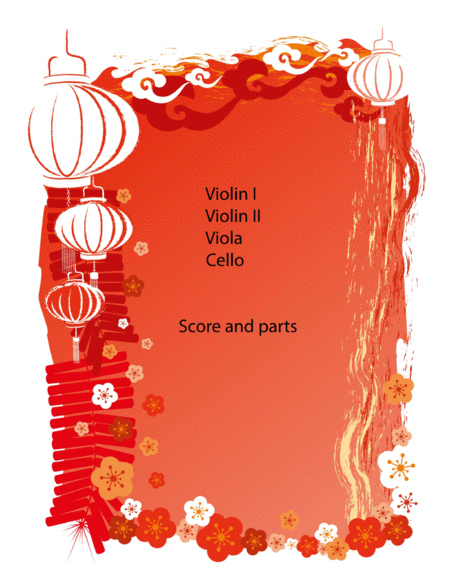 Chinese New Year Song For String Quartet Page 2