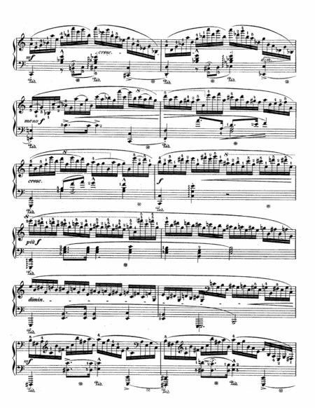 Chopin Etude In A Minor Op 25 No 11 Winter Wind Original Complete Version Page 2