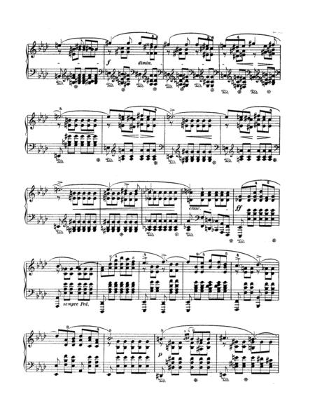 Chopin Prelude Op 28 No 17 In Ab Major Complete Version Page 2