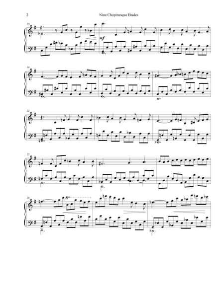 Chopinesque Etude No 2 In G Page 2