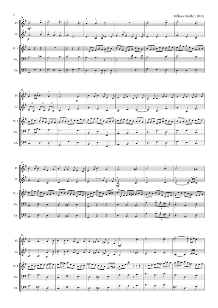 Choral Jesu Meine Freude Transcription For Chamber Instruments Page 2