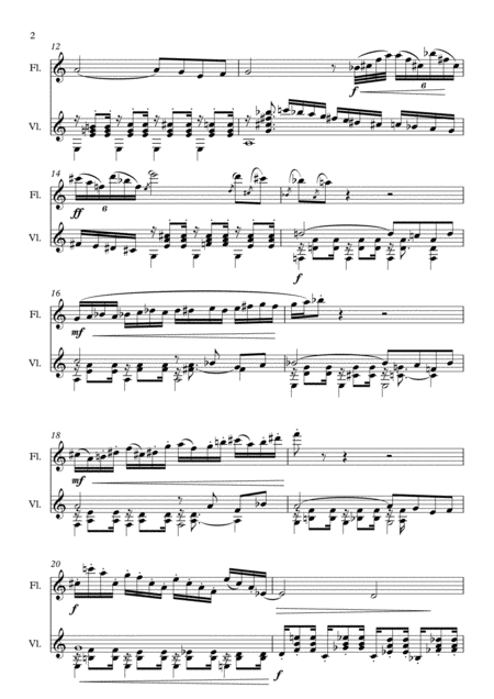 Choro N 1 For Flute And Guitar Page 2