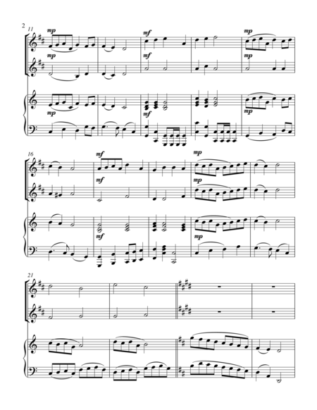 Christ The Lord Is Risen Today Treble Bb Instrument Duet Page 2