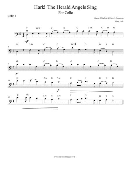 Christmas Carols For Cello Page 2