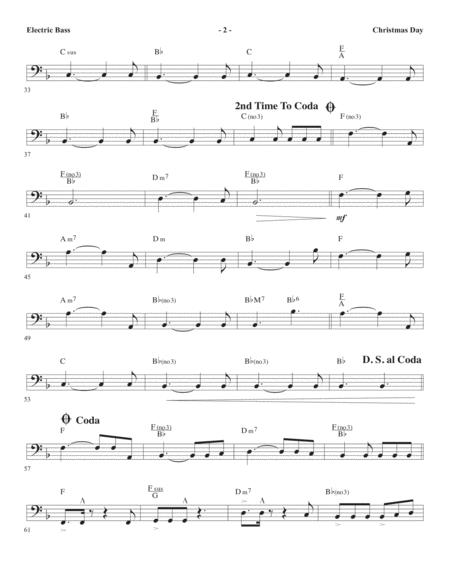 Christmas Day Arr Ed Hogan Bass Page 2