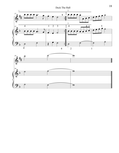 Christmas Duets For Alto Saxophone Piano 11 Traditional Carols Page 2