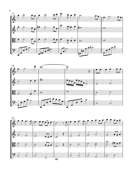 Christmas Isnt Christmas String Quartet Page 2