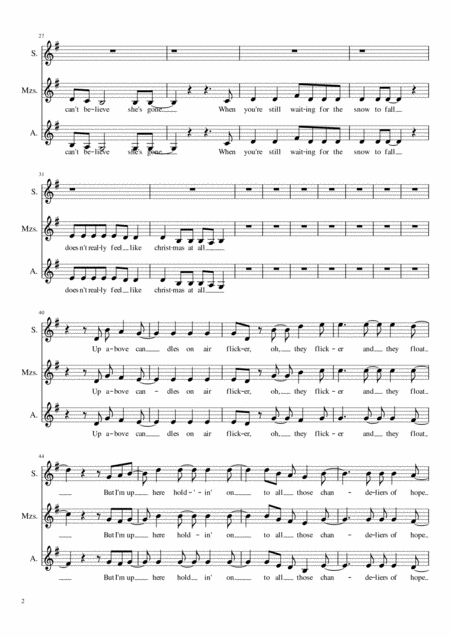 Christmas Lights Choral Arrangements Ssa Page 2