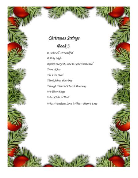 Christmas Strings Book 3 Violin Viola Cello And Piano With Parts Page 2