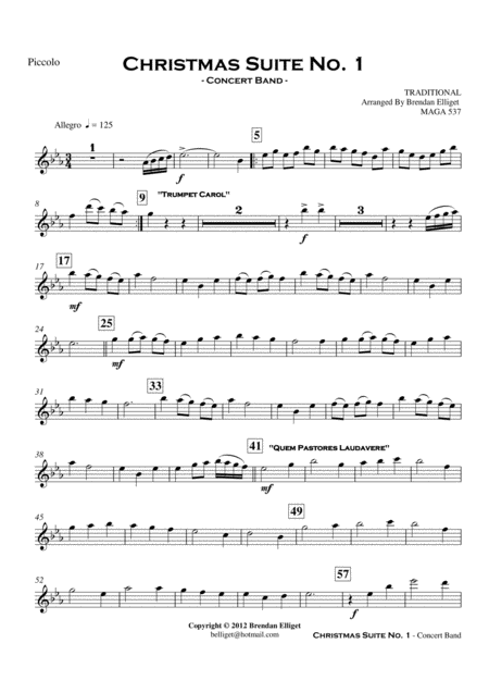 Christmas Suite No 1 Concert Band Page 2