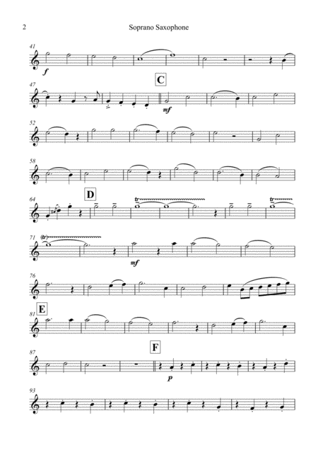 Christmas Tootie Flooties Saxophone Quartet Quintet Set Of Parts X4 5 Page 2