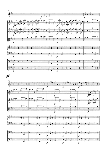 Christoph Graupner Concerto In D Trumpet In D Strings And Continuo Page 2