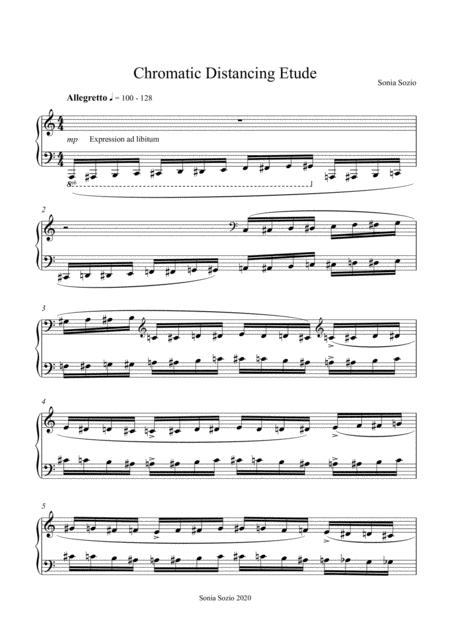 Chromatic Distancing Etude Page 2