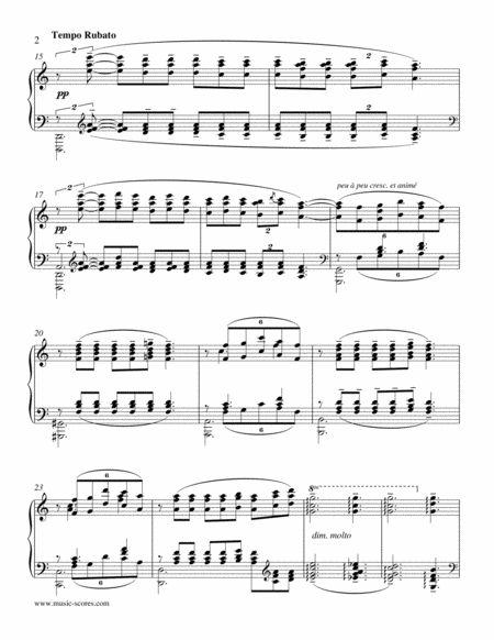 Clair De Lune C Major Page 2