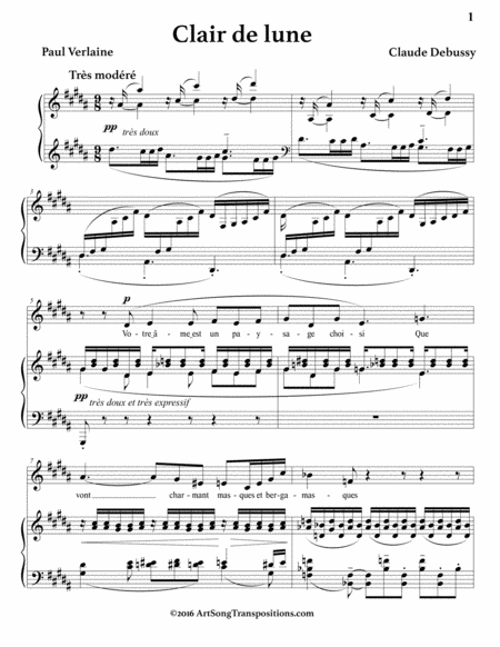 Clair De Lune G Sharp Minor Page 2