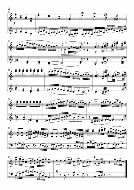 Classical Sonata For Piano Page 2
