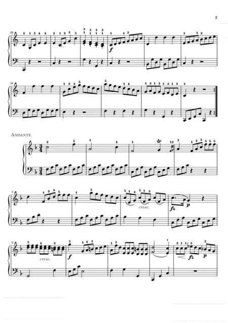 Clementi Sonatina Op 36 No 1 Original Complete Full Version Piano Solo Page 2