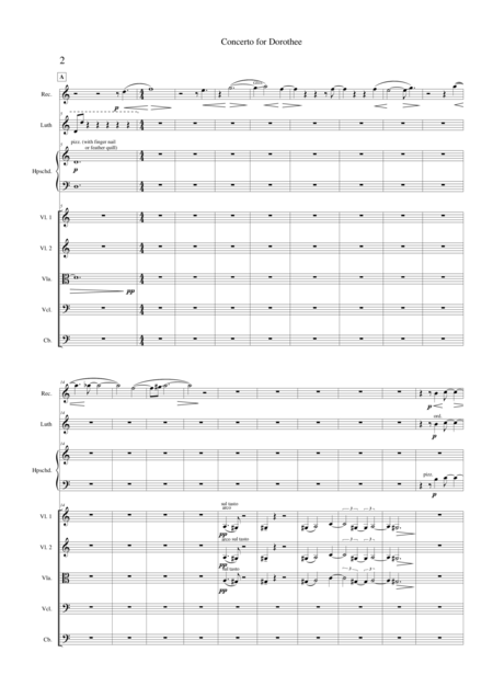 Concerto For Dorothee Page 2