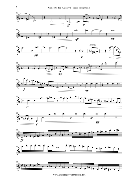 Concerto For Kientzy Parts Page 2