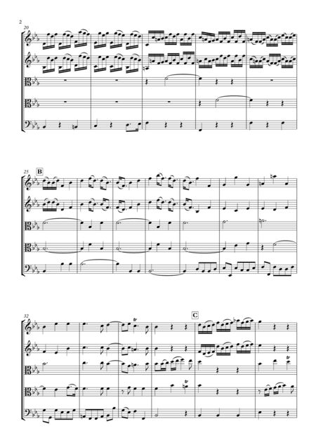 Concerto For String Quintet Tafelmusik Iii 3 Twv 54 Es1 Page 2