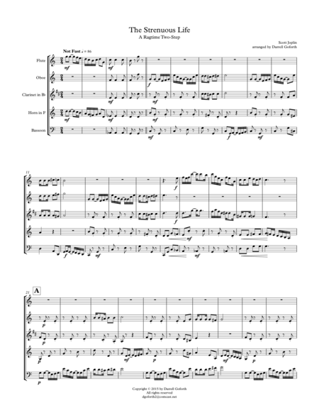 Concerto For Trumpet And Wind Ensemble Score Page 2