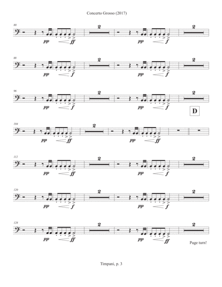 Concerto Grosso 2017 For Chamber Orchestra Timpani Page 2