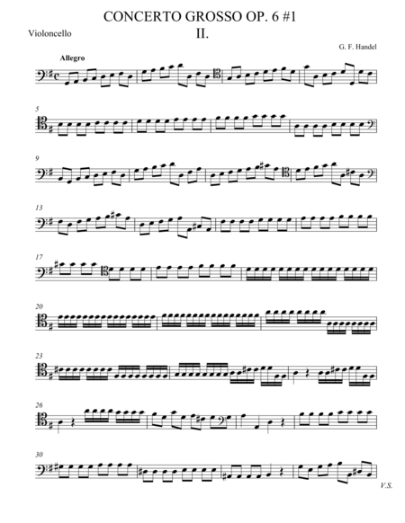 Concerto Grosso Op 6 1 Movement Ii Page 2