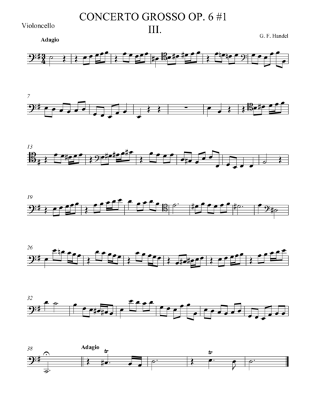 Concerto Grosso Op 6 1 Movement Iii Page 2