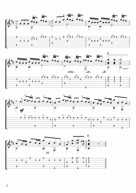 Concerto In D Major Rv 93 Guitar Solo Page 2