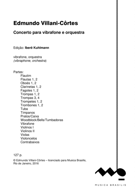 Concerto Para Vibrafone E Orquestra Partes Page 2