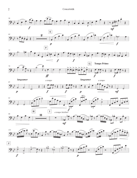 Concertstk Op 28 For Trombone And Orchestra Page 2