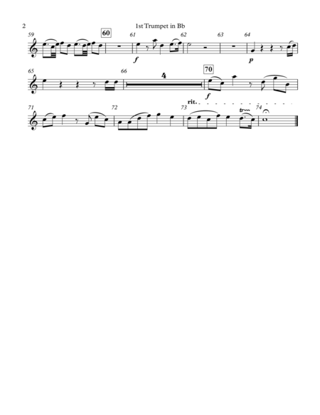 Coronation Anthem 2 The King Shall Rejoice For Brass Quintet Parts Page 2