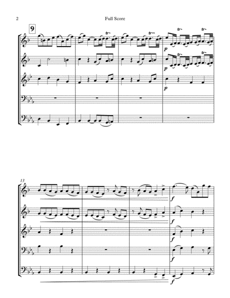 Coronation Anthem 4 Let Thy Hand Be Strengthened For Brass Quintet Page 2