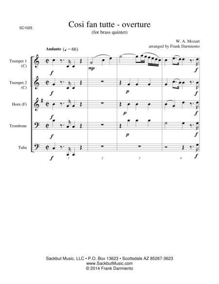 Cosi Fan Tutte Overture Page 2
