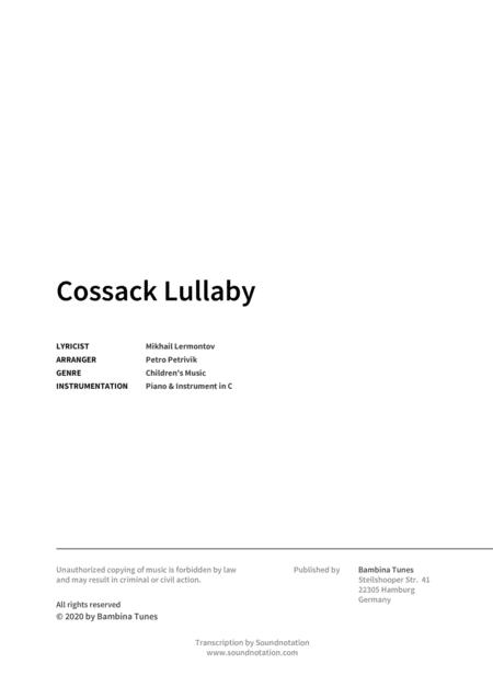 Cossack Lullaby Page 2