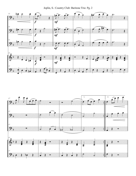 Country Club Euphonium Trio Page 2