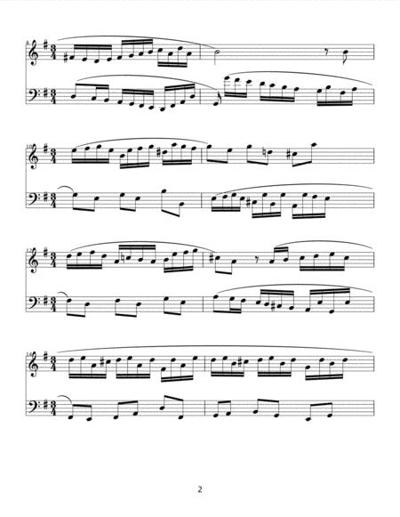 Courante From The French Suite V By Js Bach Arranged For Flute And Bassoon Page 2