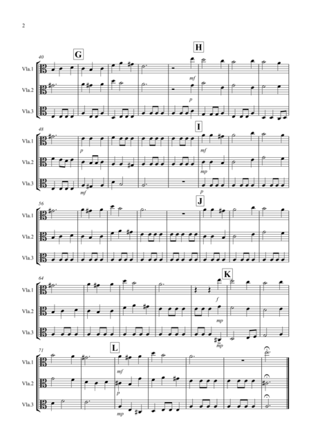 Coventry Carol For Viola Trio Page 2