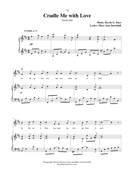 Cradle Me With Love A Christmas Song For Vocal Solo Page 2