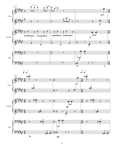 Crater Of Diamonds Piano Trio 1 Piano 6 Hands Page 2