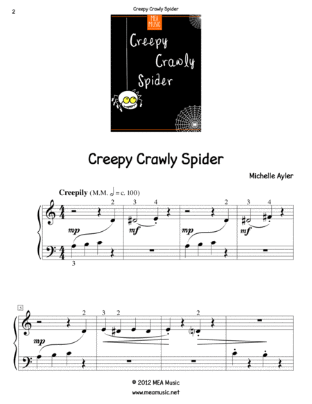 Creepy Crawly Spider Page 2