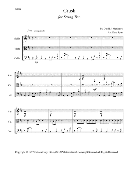 Crush String Trio Page 2