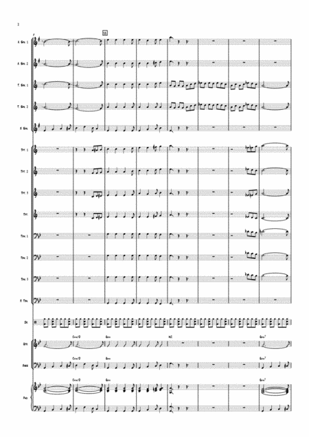 D Train For Big Band Page 2