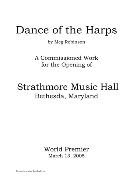 Dance Of The Harps Page 2
