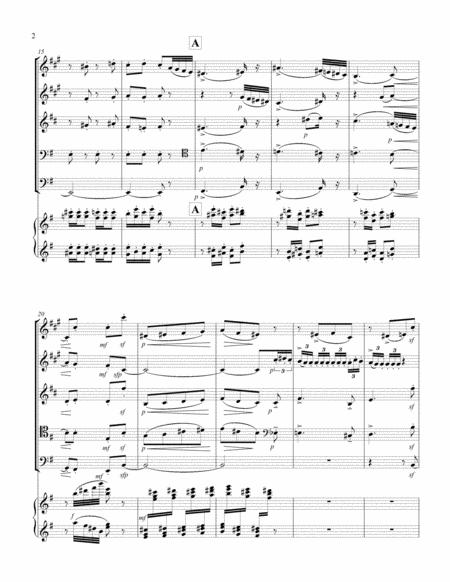 Dance Of The Sugar Plum Fairy From The Nutcracker For Brass Quintet And Organ Page 2