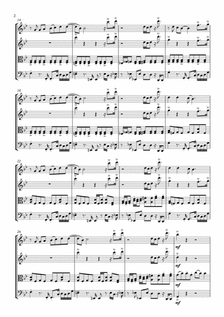 Dance String Quartet Page 2